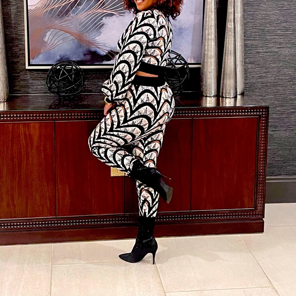 GREAT QUALITY SWEATER KNIT PANT SET
